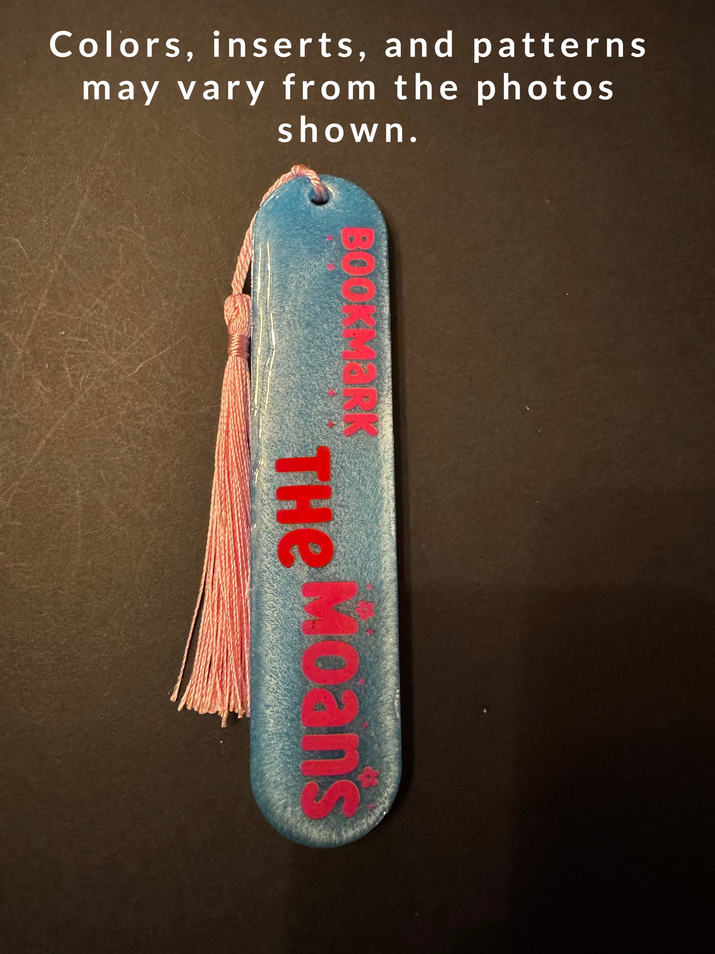Spicy Quote Resin Bookmark