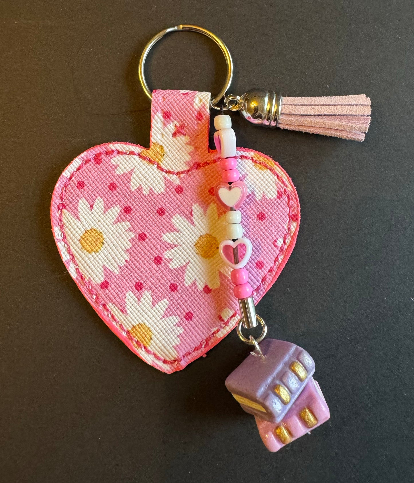 Dragon’s Hoard Bookstack Keychain