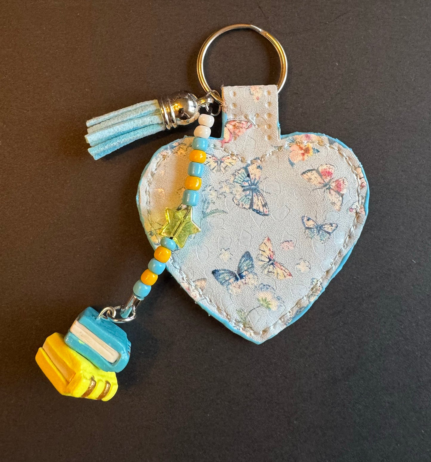 Dragon’s Hoard Bookstack Keychain