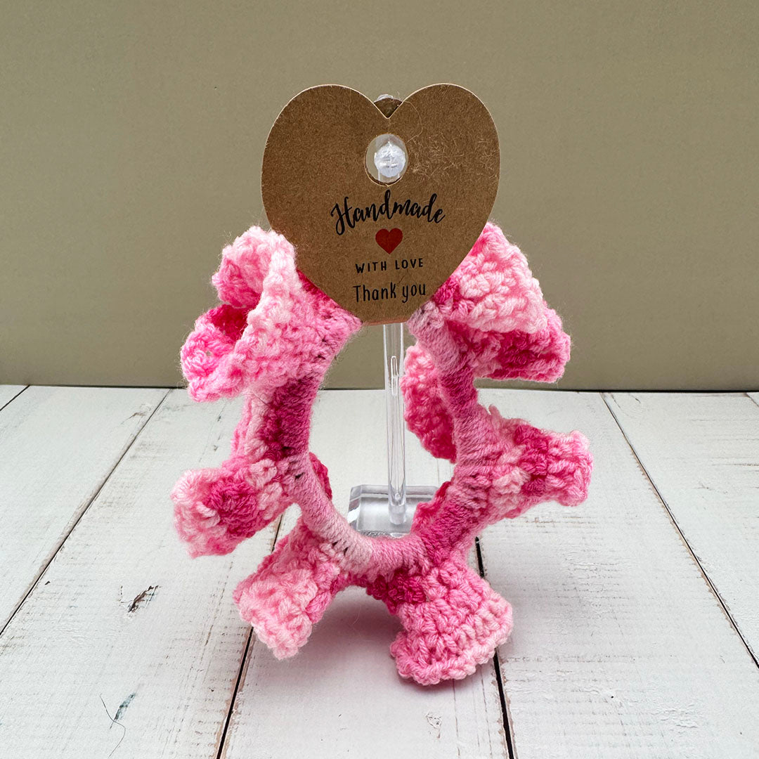 Cozy Crocheted Scrunchies – Handmade Hair Ties for Book Lovers