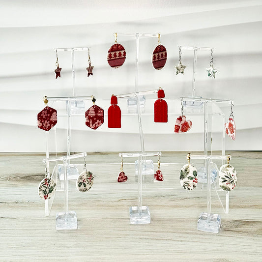 Holiday Sparkle – Handmade Christmas Earrings Collection