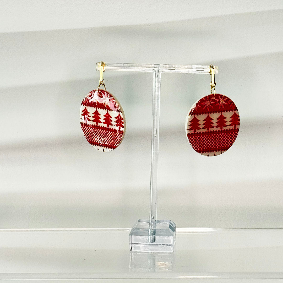 Holiday Sparkle – Handmade Christmas Earrings Collection