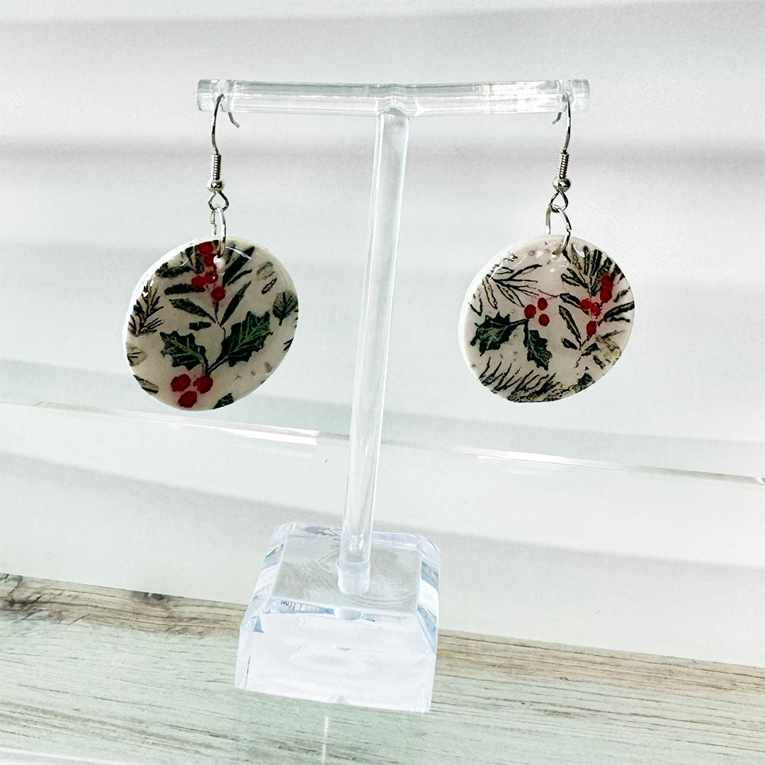 Holiday Sparkle – Handmade Christmas Earrings Collection