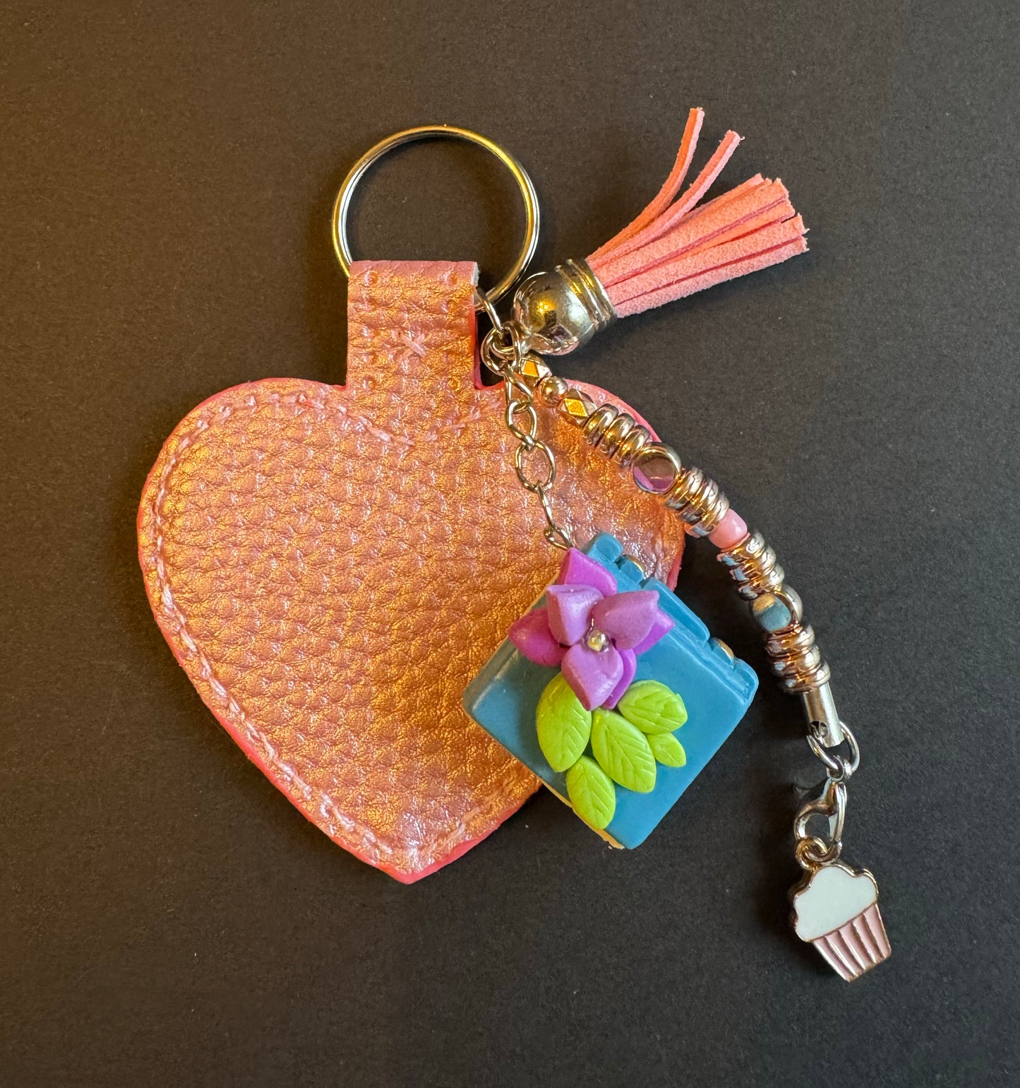 Dragon’s Hoard Bookstack Keychain