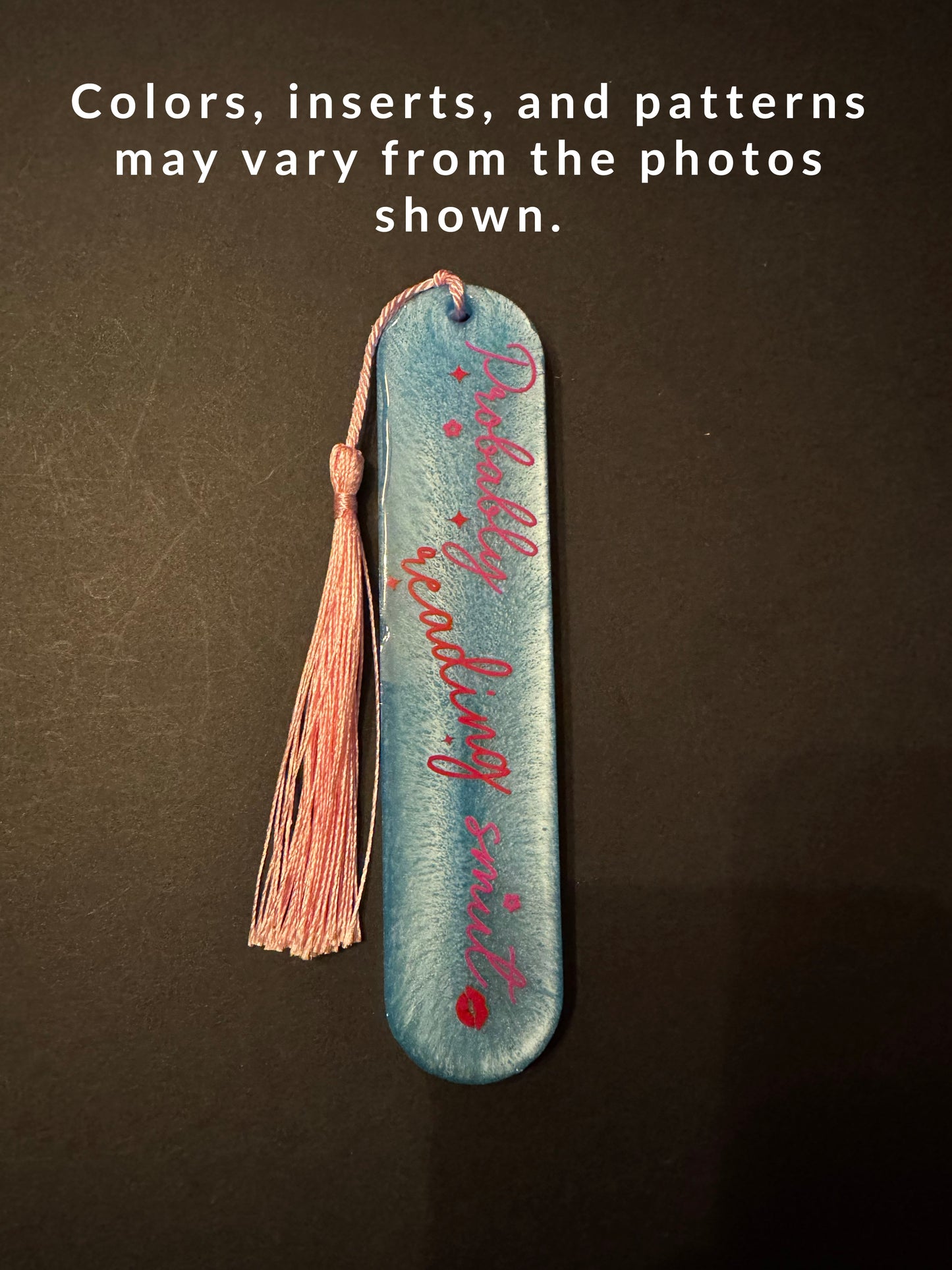Spicy Quote Resin Bookmark