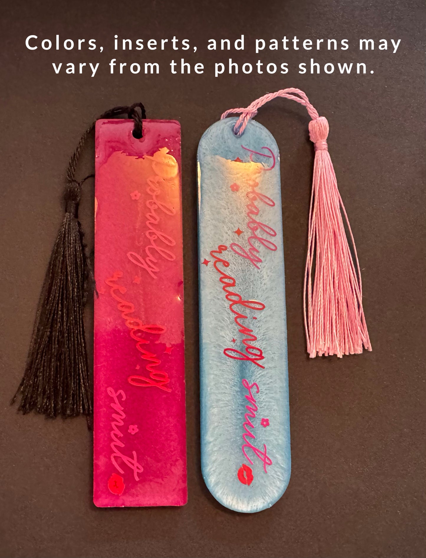 Spicy Quote Resin Bookmark