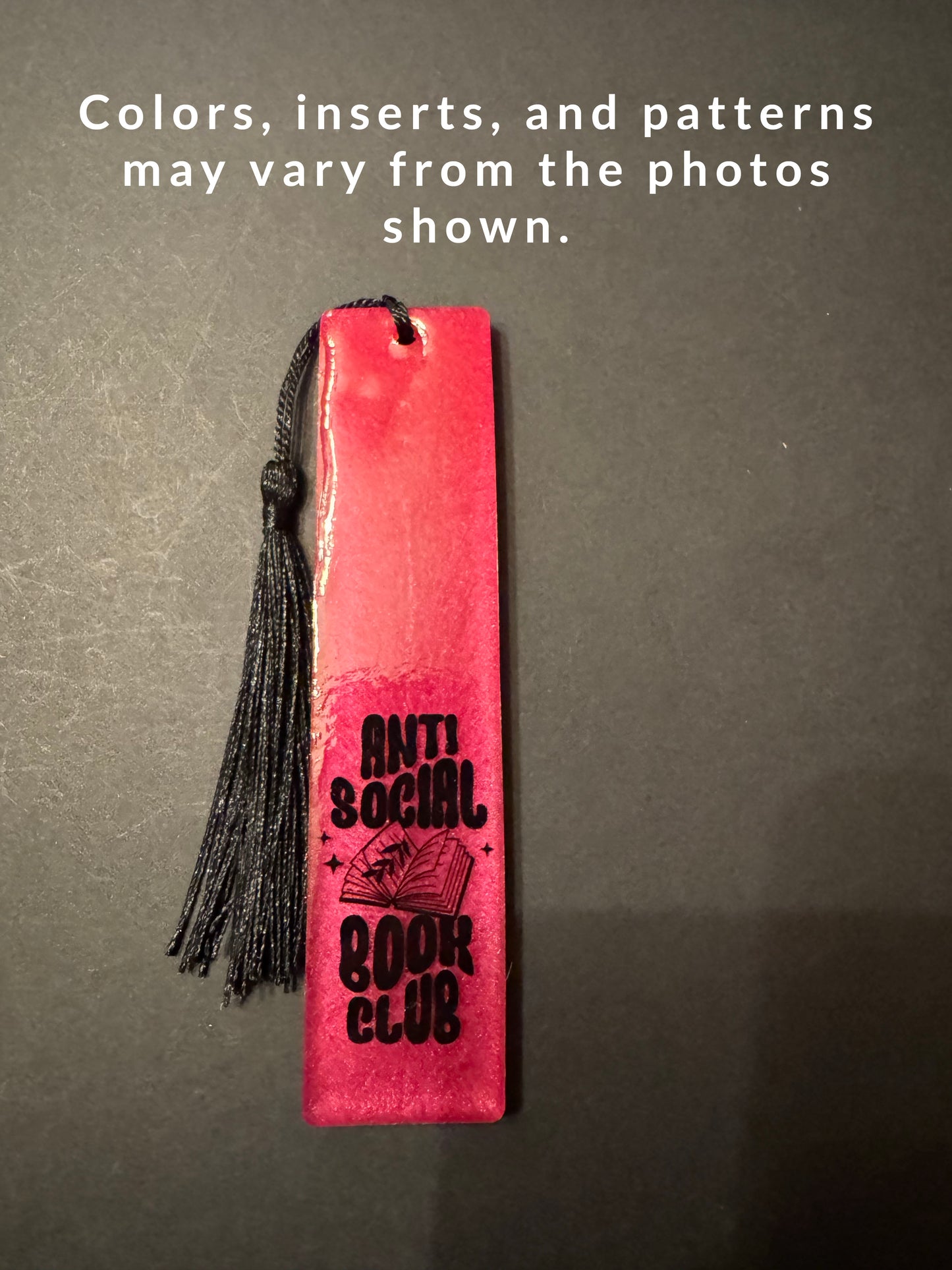 Bookish Quote Resin Bookmark