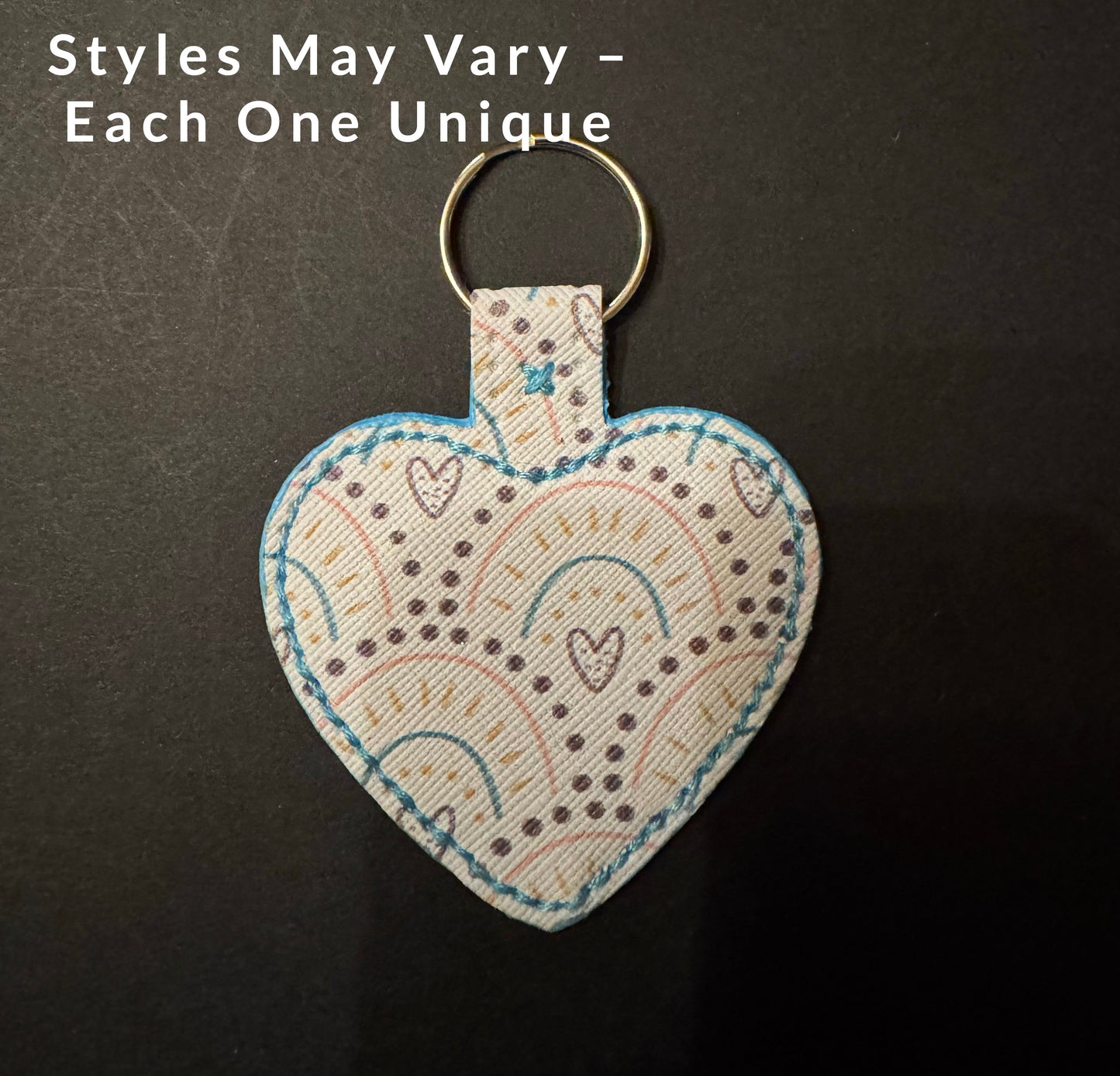 Reader’s Heart Keychain