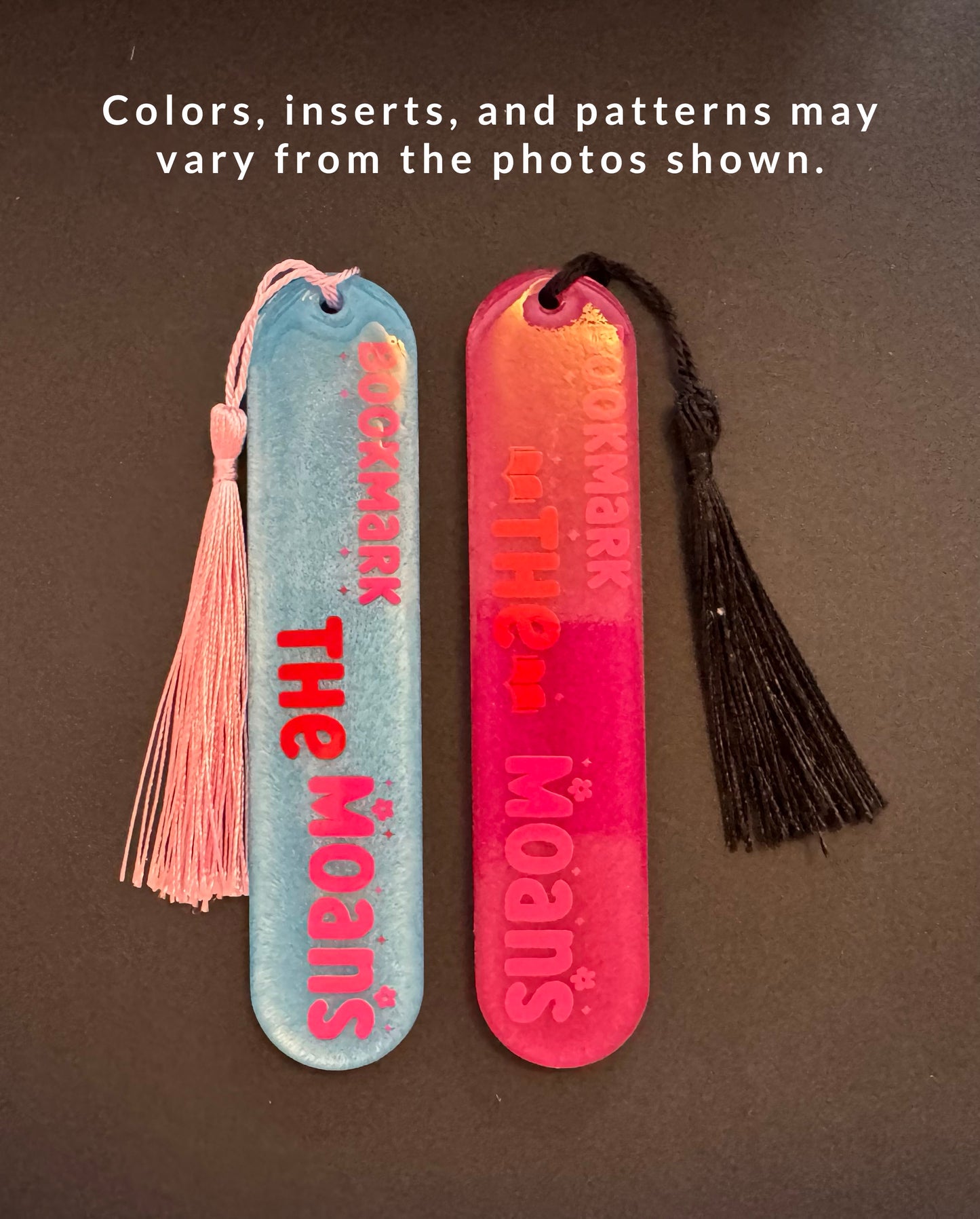Spicy Quote Resin Bookmark
